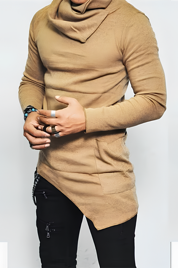 Turtleneck Sweatshirt Hoodies for Men