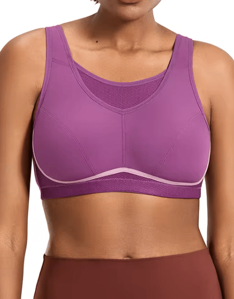 Purple High Impact Sports Bras