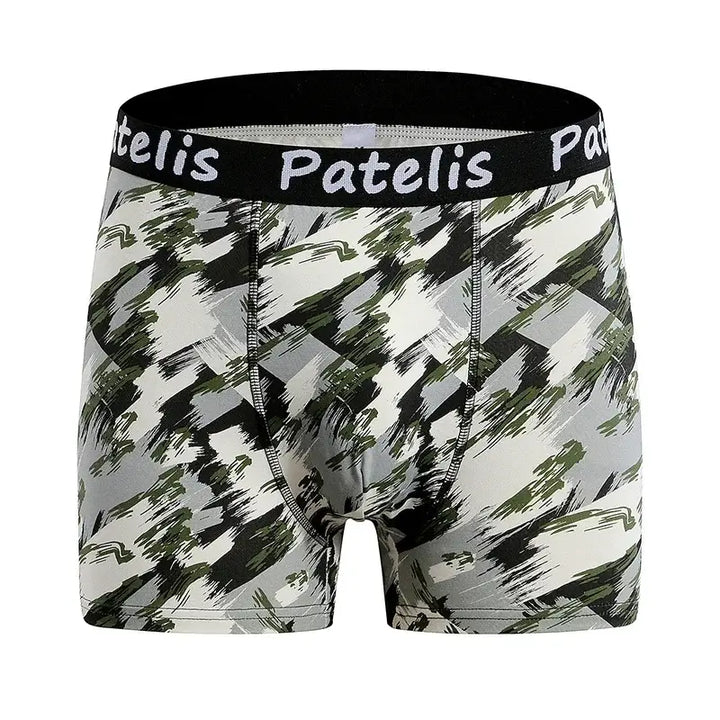 Camouflage Cotton Boxer Underwear for Plus Size Men – XL-7XL