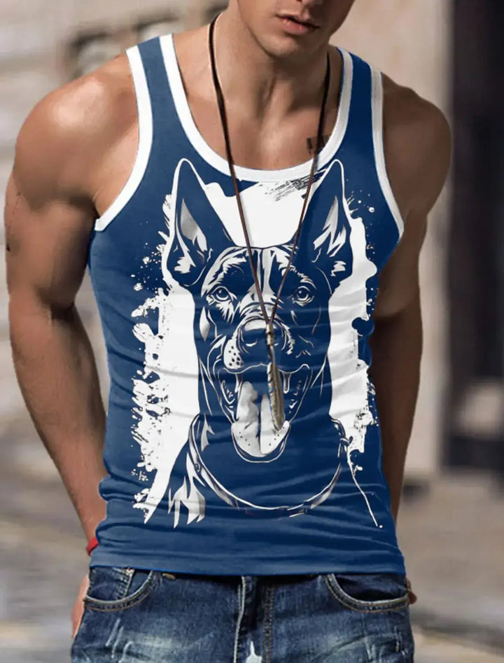 Plus Size Mens Singlets tank tops, available sizes S-5XL