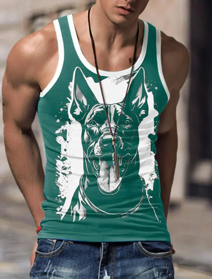 Plus Size Mens Singlets tank tops, available sizes S-5XL