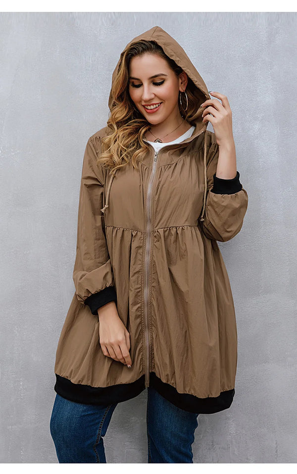 Casual Women's Hooded Jackets