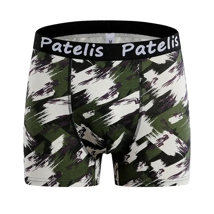 Camouflage Cotton Boxer Underwear for Plus Size Men – XL-7XL